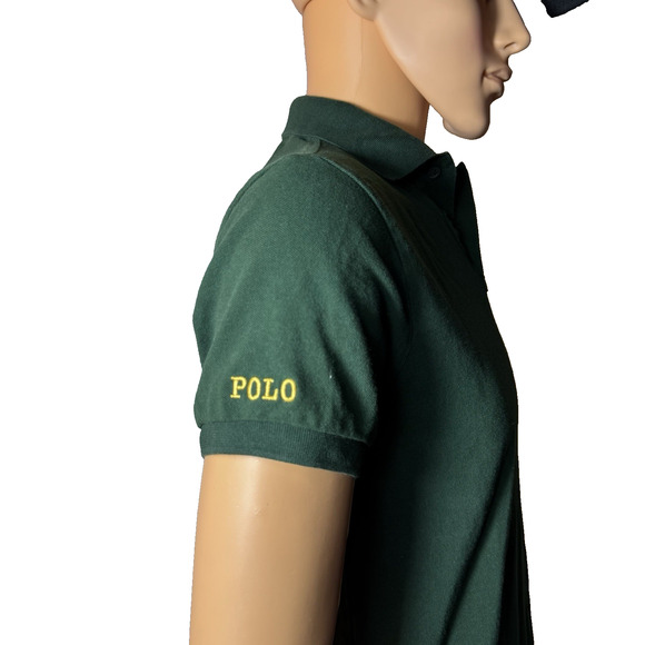 Polo Ralph Lauren Shirt Men’s Small Green Custom Fit - Picture 5 of 8